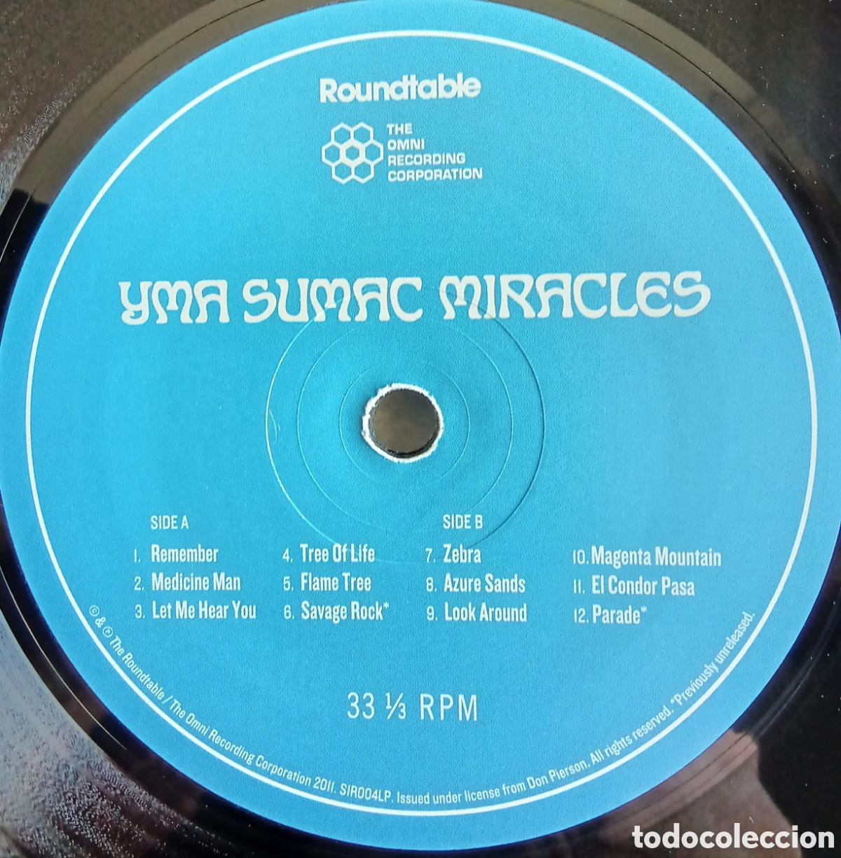 Discos de vinilo: Yma Sumac - Miracles.///2011 Australia . NMint - Foto 2