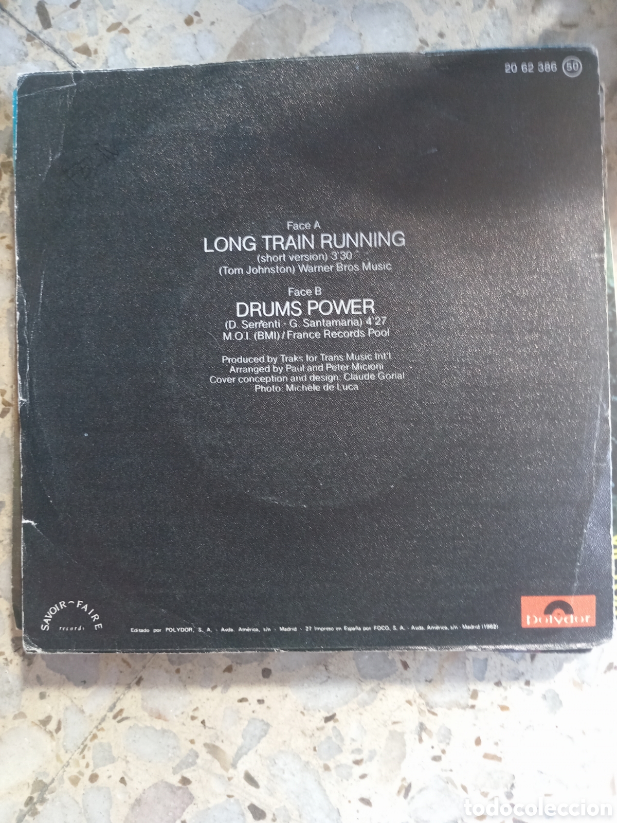 Discos de vinilo: SGL TRAKS TREN DE LARGA DISTANCIA 1982 - Foto 2