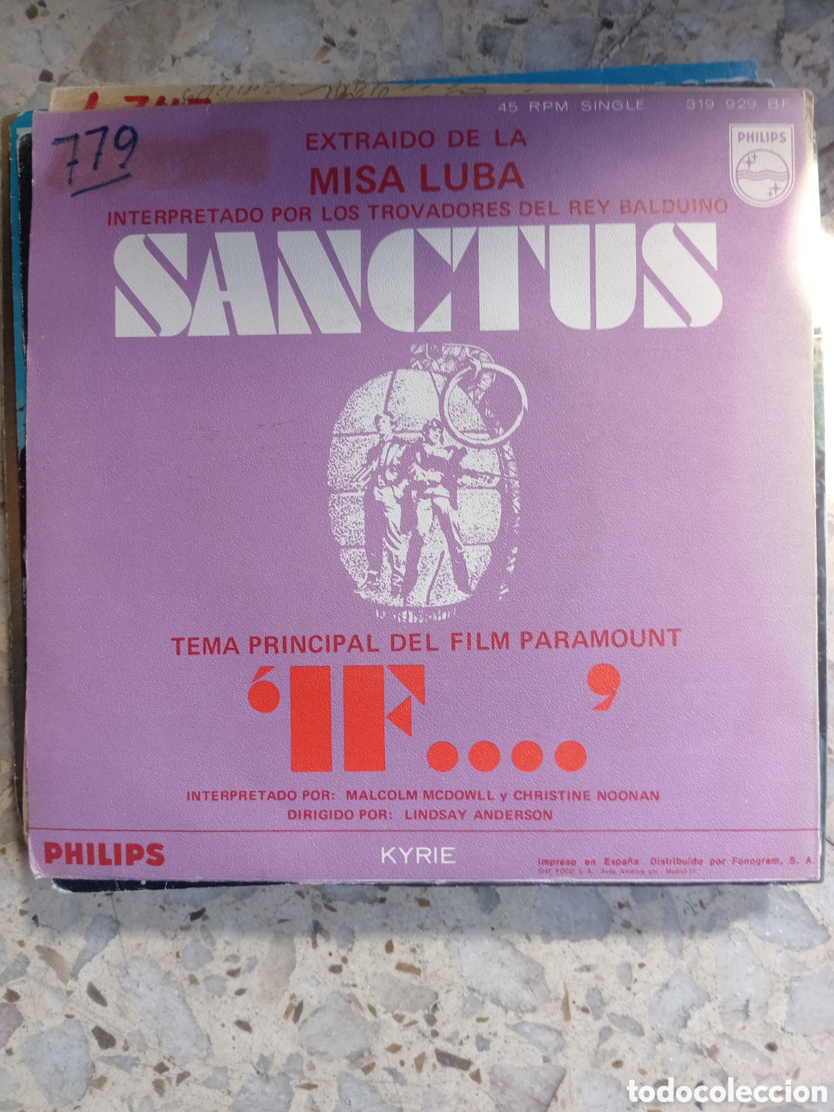 Discos de vinilo: SGL MISA LUBA LOS TROVADORES DEL REY BALDUINO SANCTUS 1969 - Foto 2
