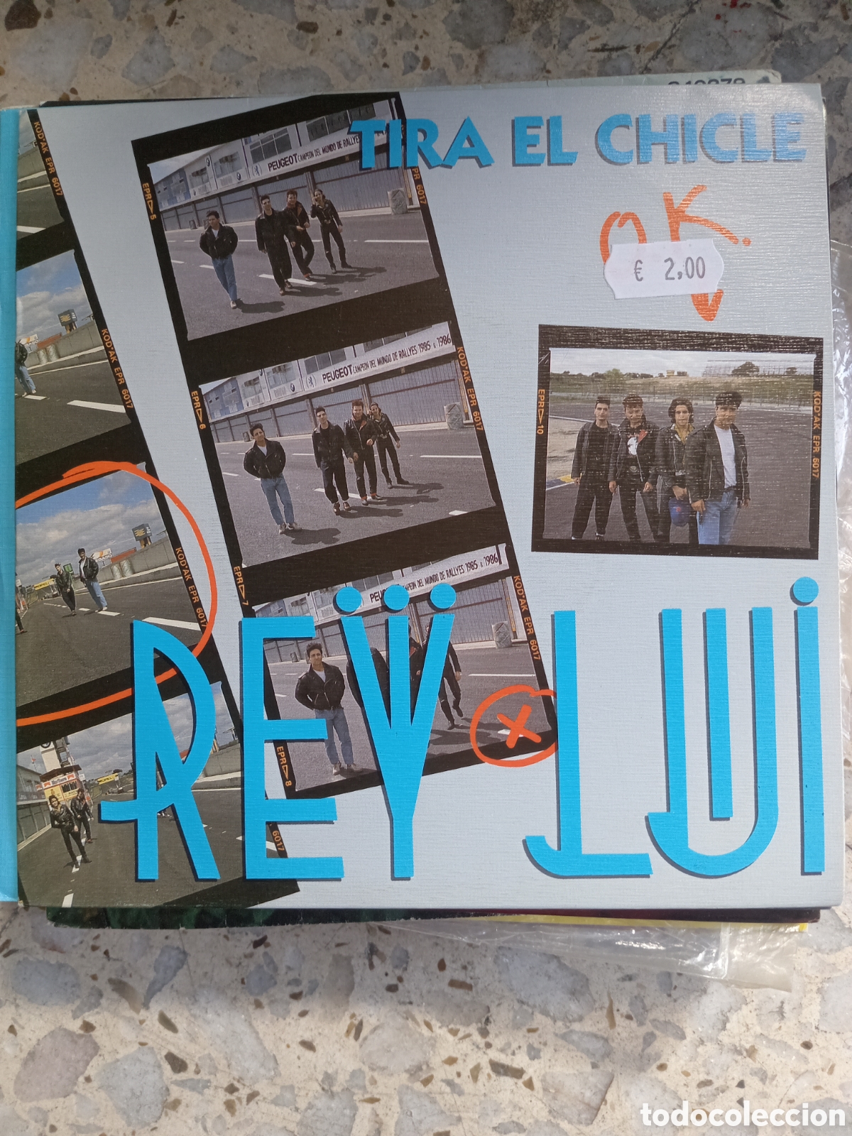 Discos de vinilo: SGL REY LUI TIRA EL CHICLE 1991 - Foto 1