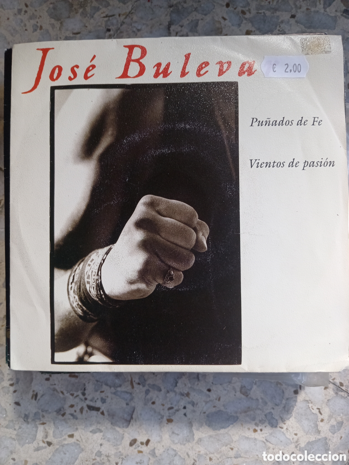 Discos de vinilo: SGL JOSE BULEVAR PU&Ntilde;ADO DE FE 1994 PROMO - Foto 1