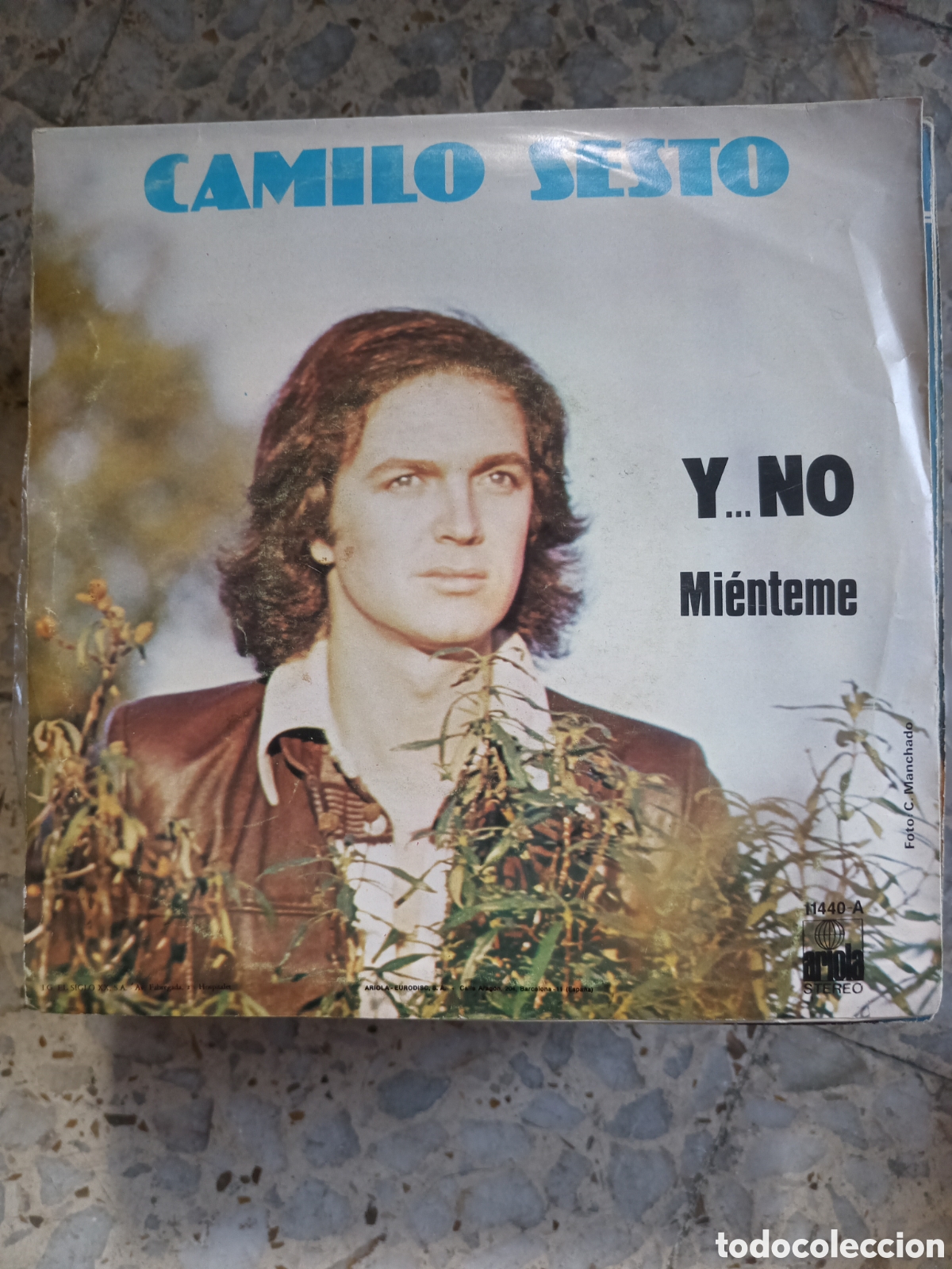 Discos de vinilo: SGL CAMILO SESTO Y NO MIENTEME 1977 - Foto 2