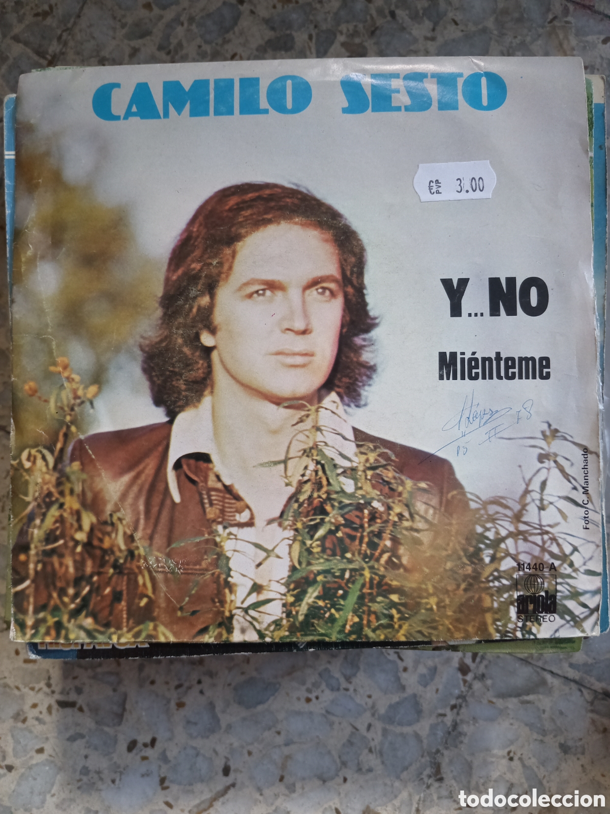 Discos de vinilo: SGL CAMILO SESTO Y NO MIENTEME 1977 - Foto 1