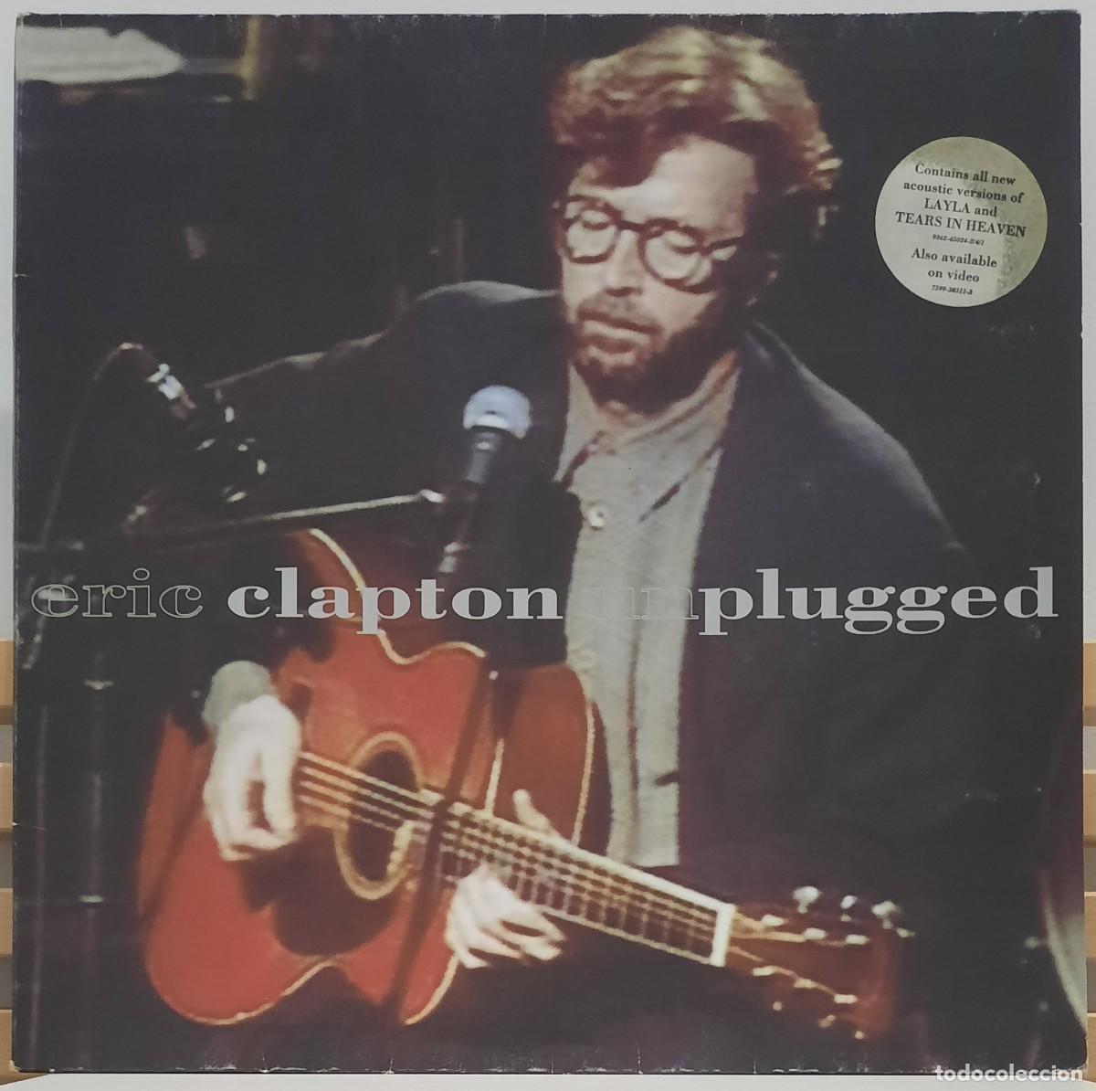 Discos de vinilo: ERIC CLAPTON &middot;&middot;&middot; Unplugged - (LP) - Foto 1