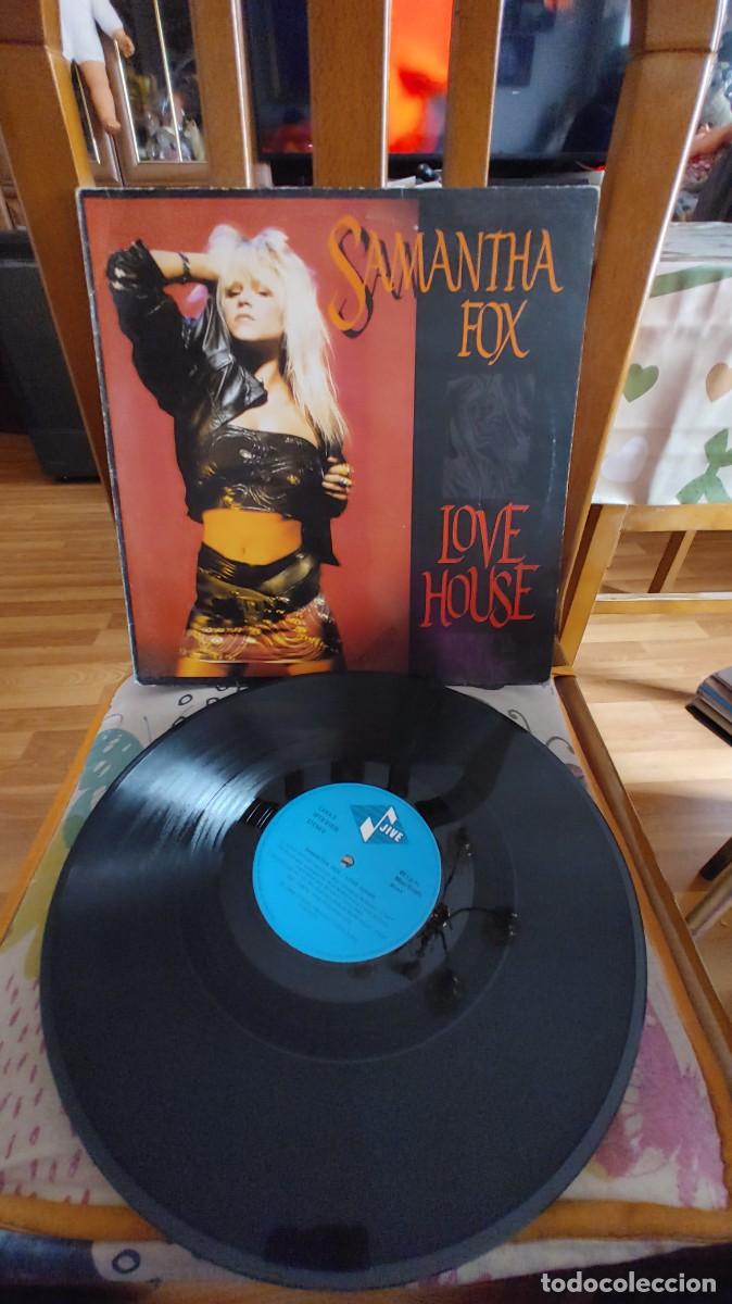 Discos de vinilo: SAMANTHA FOX-MAXI LOVE HOUSE - Foto 1