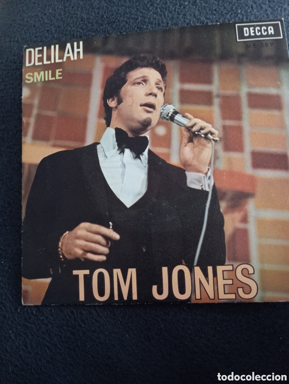 Discos de vinilo: TOM JONES.DELILAH..Single - Foto 1