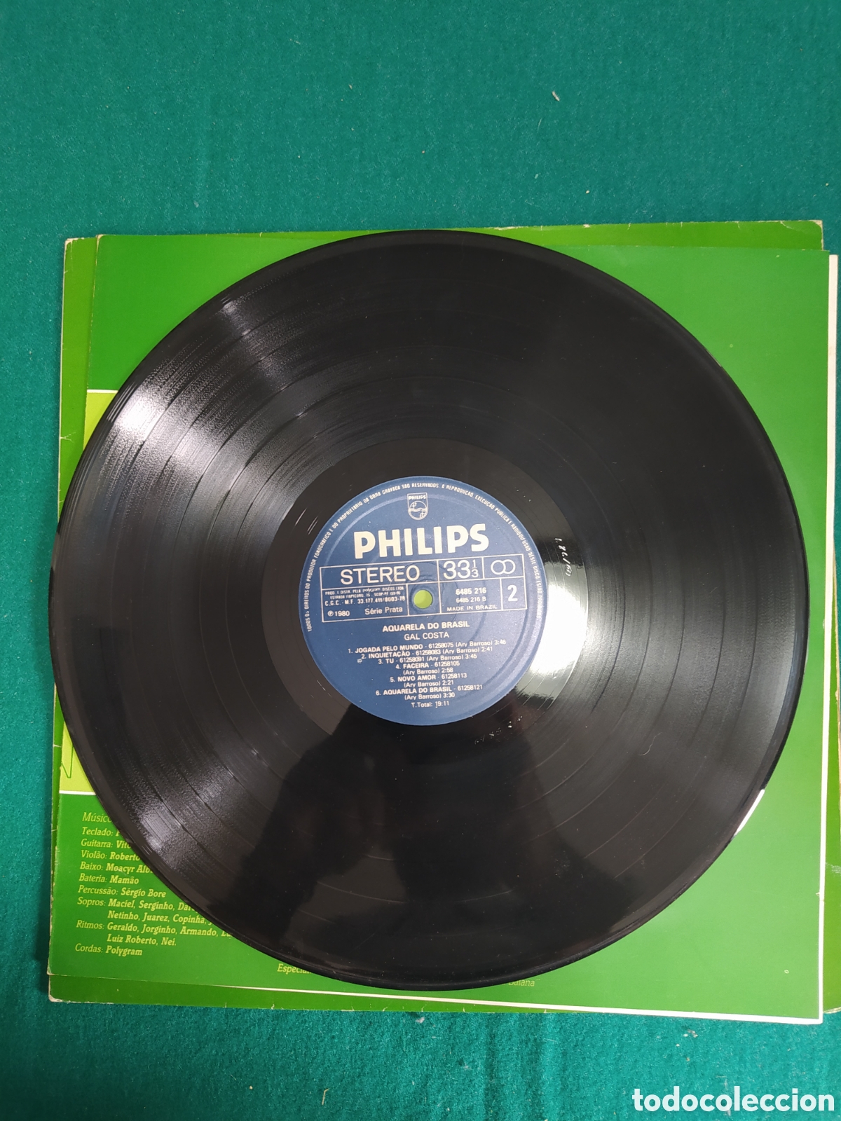 Discos de vinilo: Gal Costa &ndash; Aquarela Do Brasil - Foto 4