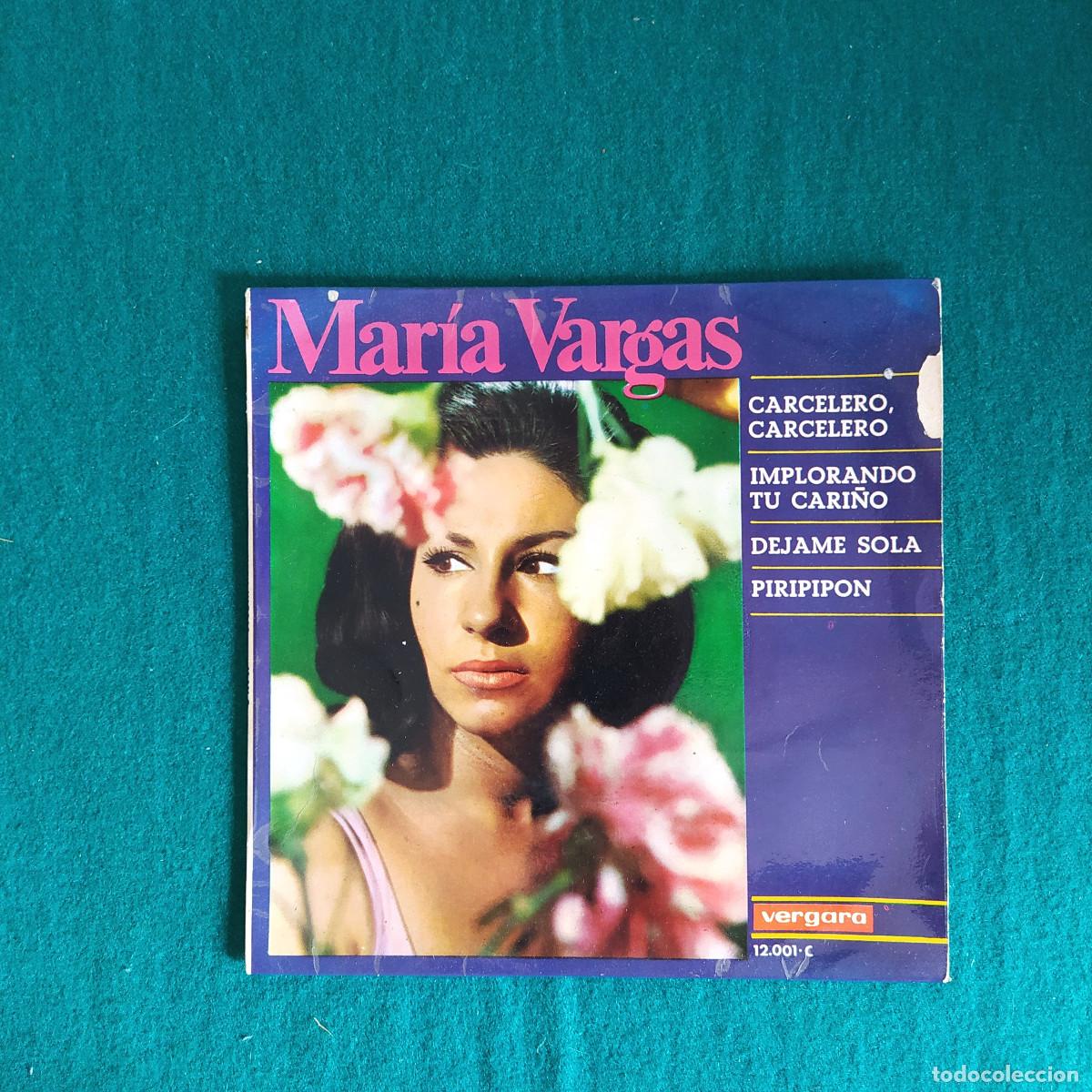 Discos de vinilo: Maria Vargas &lrm;&ndash; Carcelero Carcelero - Foto 1