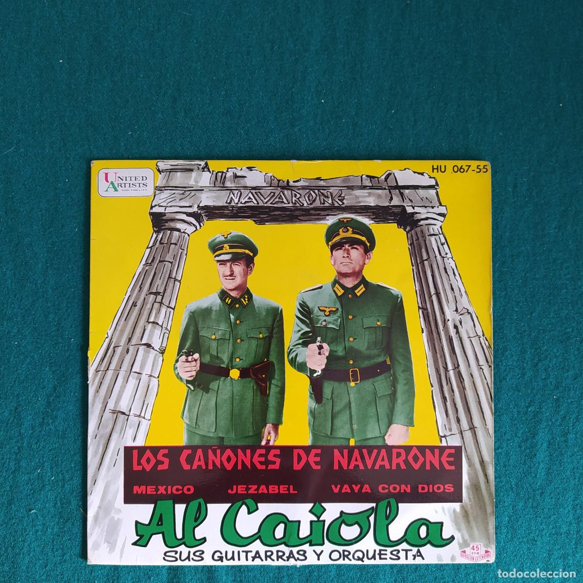 Discos de vinilo: Al Caiola &ndash; Los Ca&ntilde;ones de Navarone - Foto 1