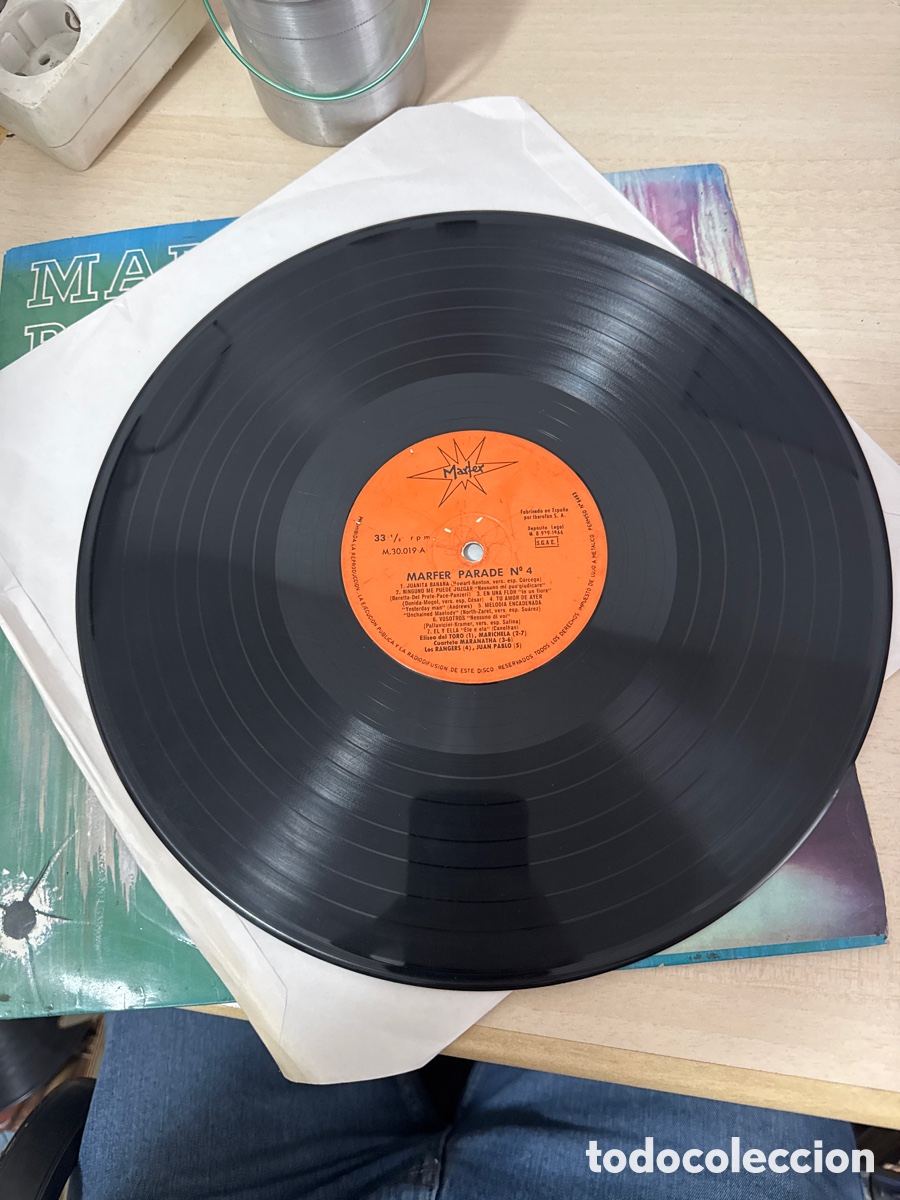 Discos de vinilo: DISCO VINILO MARFER PARADE NUMERO 4 1966 - Foto 2