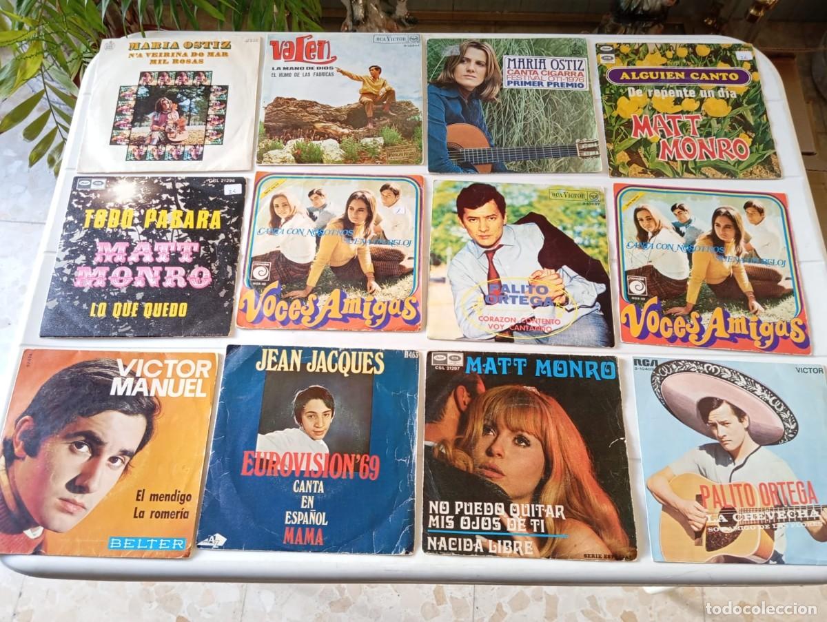 Discos de vinilo: LOTE DE 12 SINGLE, 5 &euro; - Foto 1