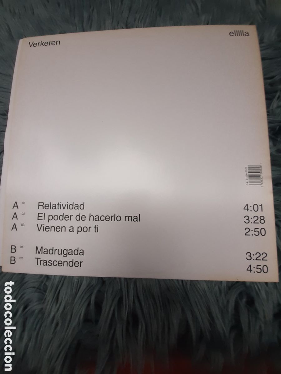 Discos de vinilo: Verkeren &ndash; ellllla EP, Incluye c&oacute;digo descarga - Foto 2
