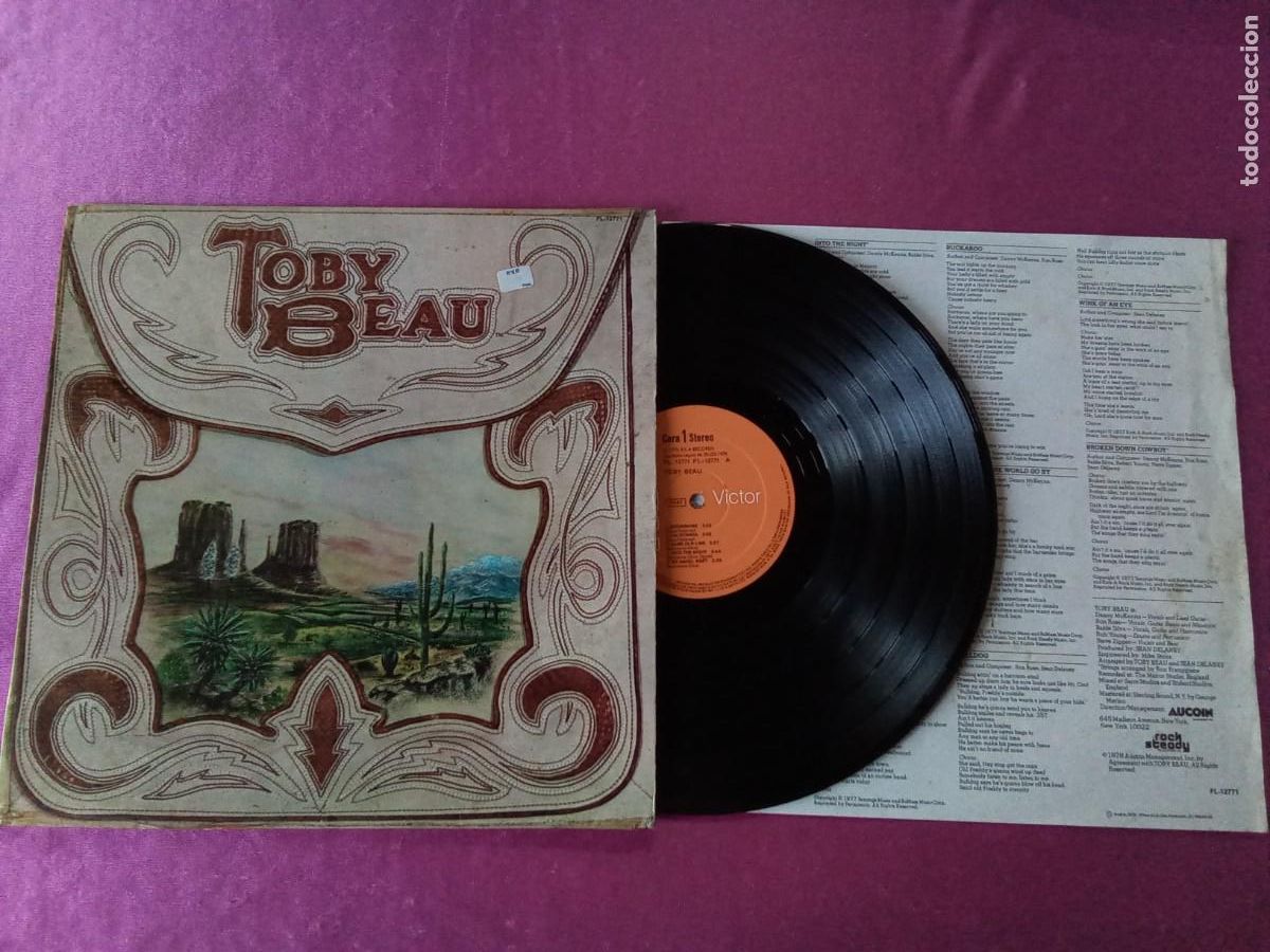 Discos de vinilo: TOBY BEAU CALIFORNIA 1978 LP MAC 3 - Foto 1