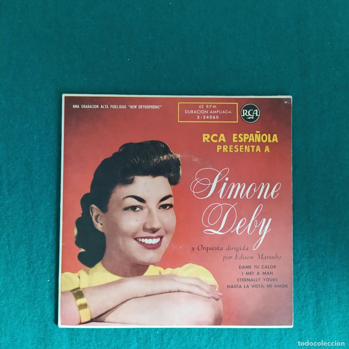 Discos de vinilo: Simone Deby &ndash; Dame Tu Calor - Foto 1