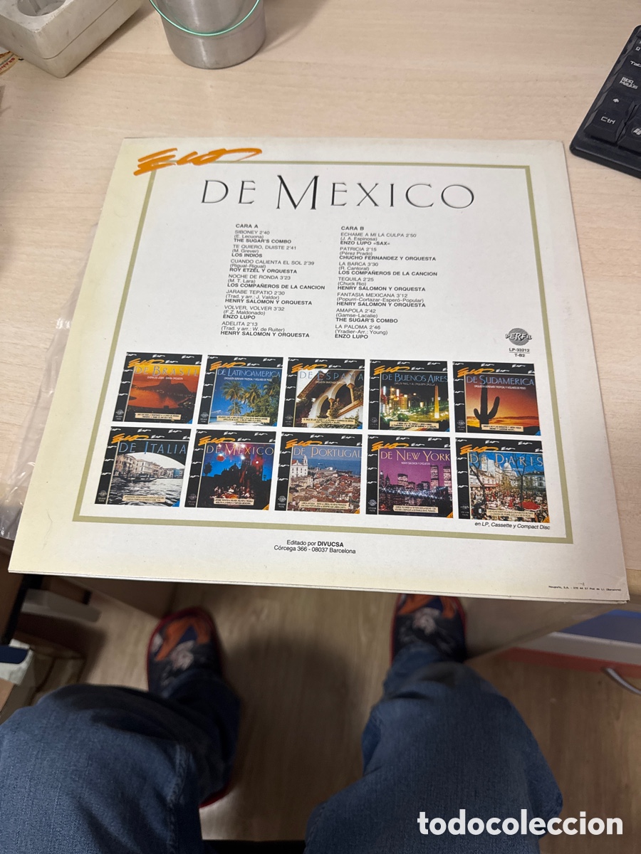 Discos de vinilo: DISCO VINILO ECOS DE MEXICO VOL.12 - Foto 4