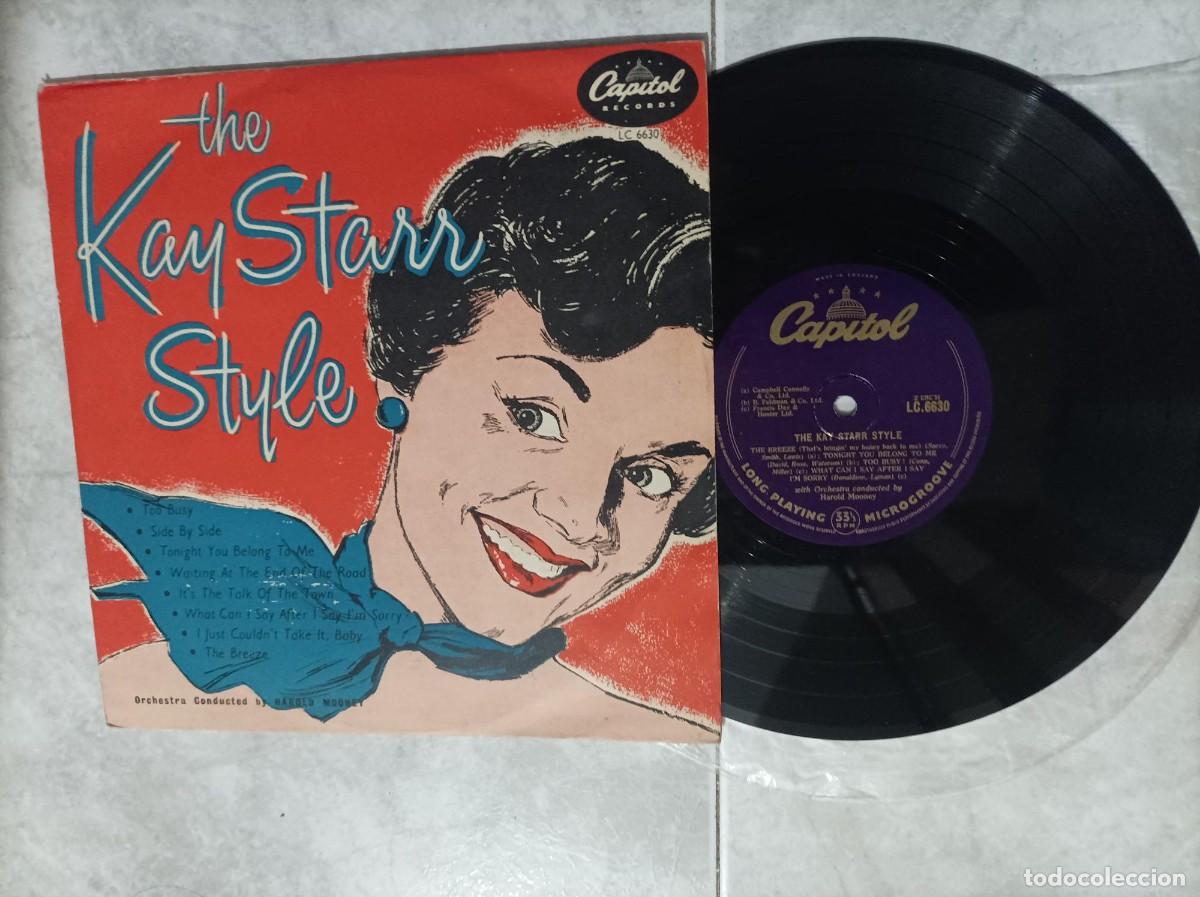 Discos de vinilo: Kay Starr lp original 25cm - Foto 1