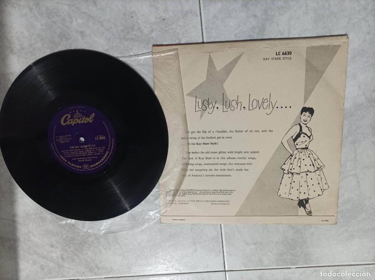 Discos de vinilo: Kay Starr lp original 25cm - Foto 2