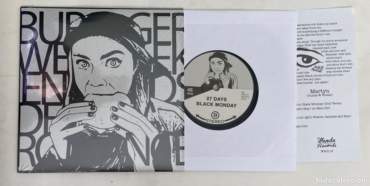 Discos de vinilo: BURGER WEEKENDS EP vinilo DEAD ROMANCE Wanda Record Hardcore - Foto 1