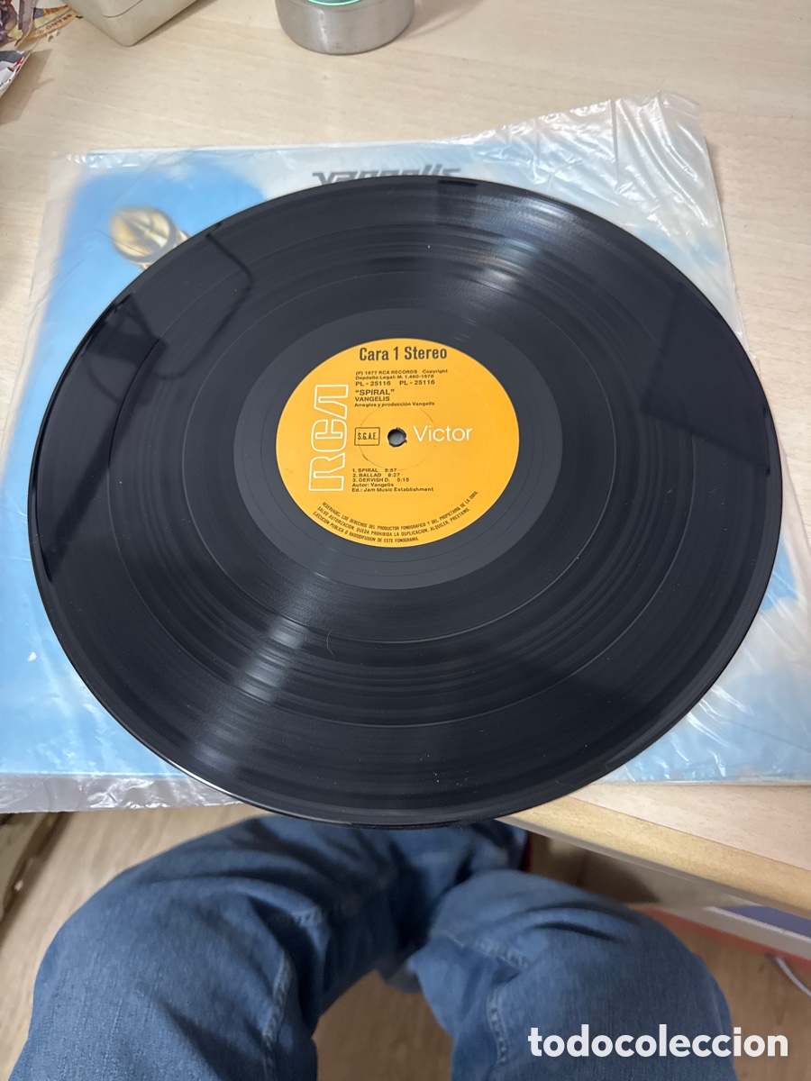 Discos de vinilo: DISCO VINILO VANGELIS SPIRAL 1978 RCA - Foto 2