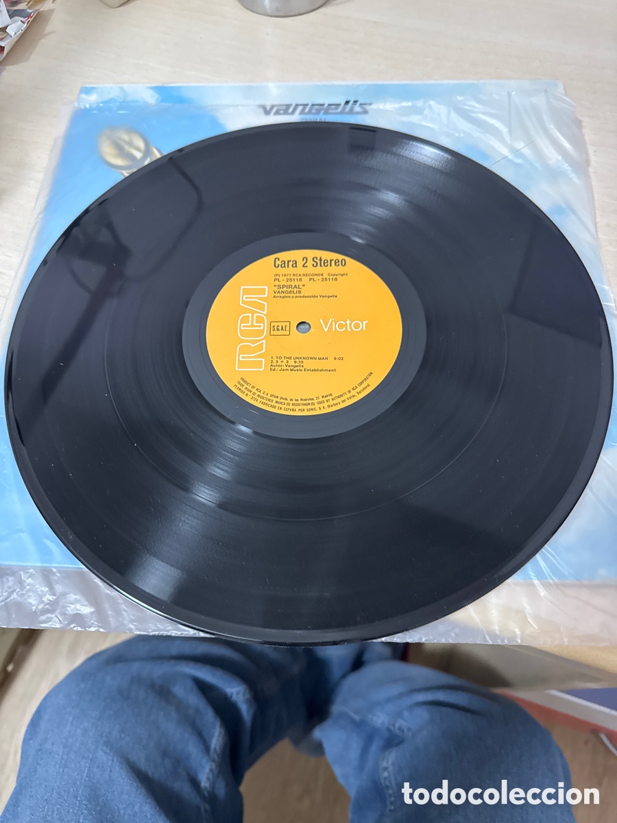 Discos de vinilo: DISCO VINILO VANGELIS SPIRAL 1978 RCA - Foto 3