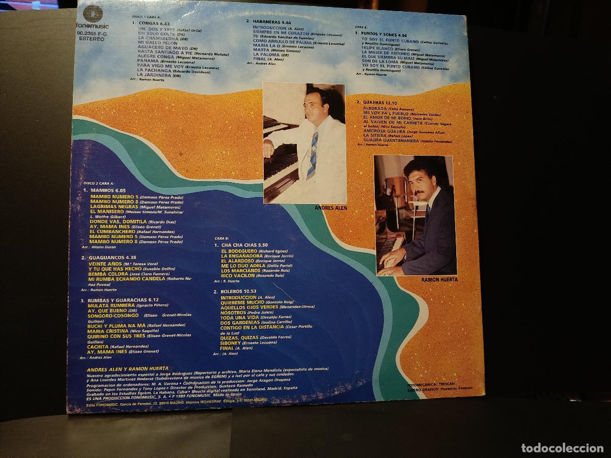 Discos de vinilo: doble lp CUBANISIMO - CALIENTE CALIENTE ! - 62 EXITOS DE SIEMPRE pepeto - Foto 2