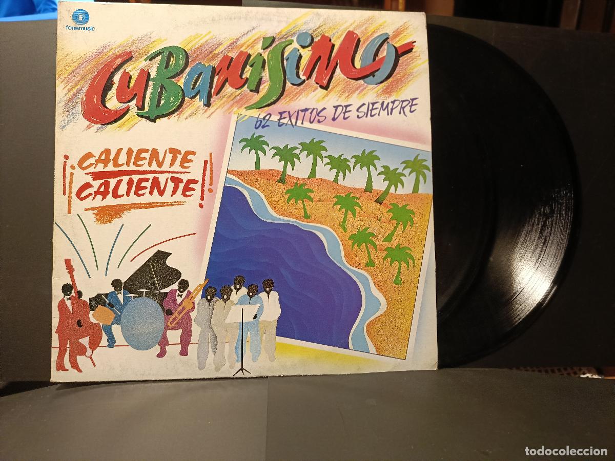 Discos de vinilo: doble lp CUBANISIMO - CALIENTE CALIENTE ! - 62 EXITOS DE SIEMPRE pepeto - Foto 1