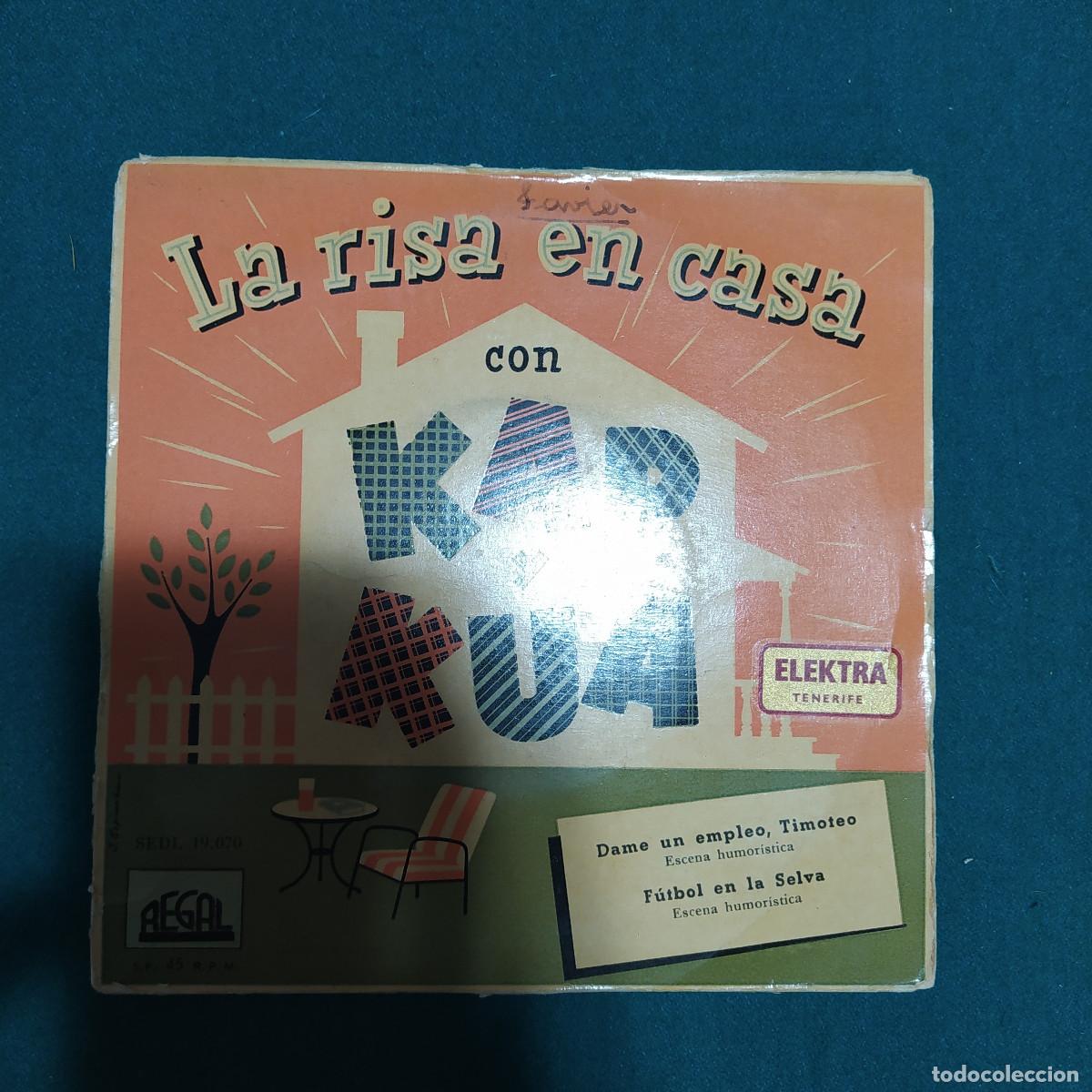 Discos de vinilo: Kap Y Kua &ndash; La Risa En Casa - Foto 1