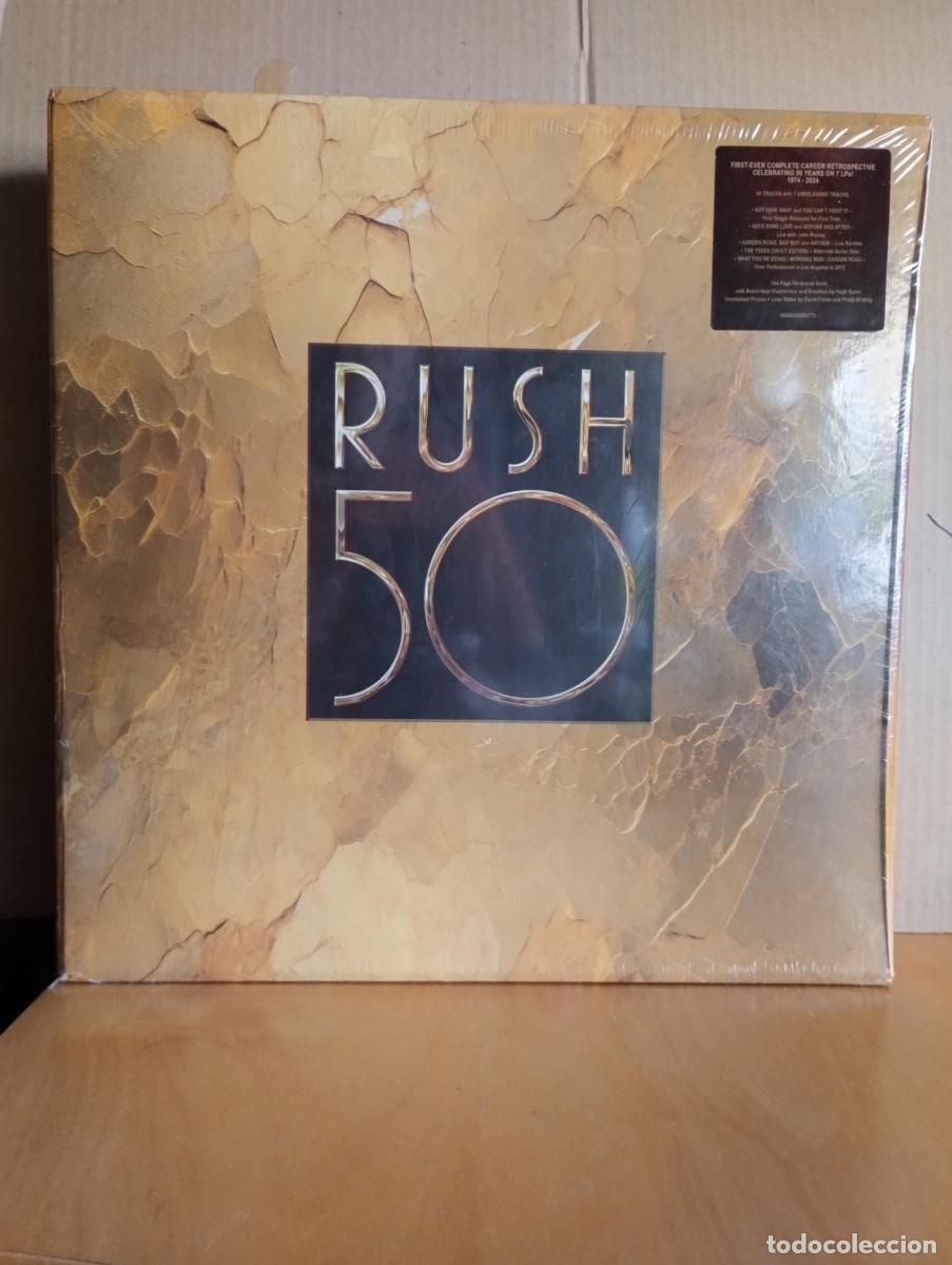 Discos de vinilo: RUSH -------- 50 --- BOX 7 LPS - NUEVO - Foto 1
