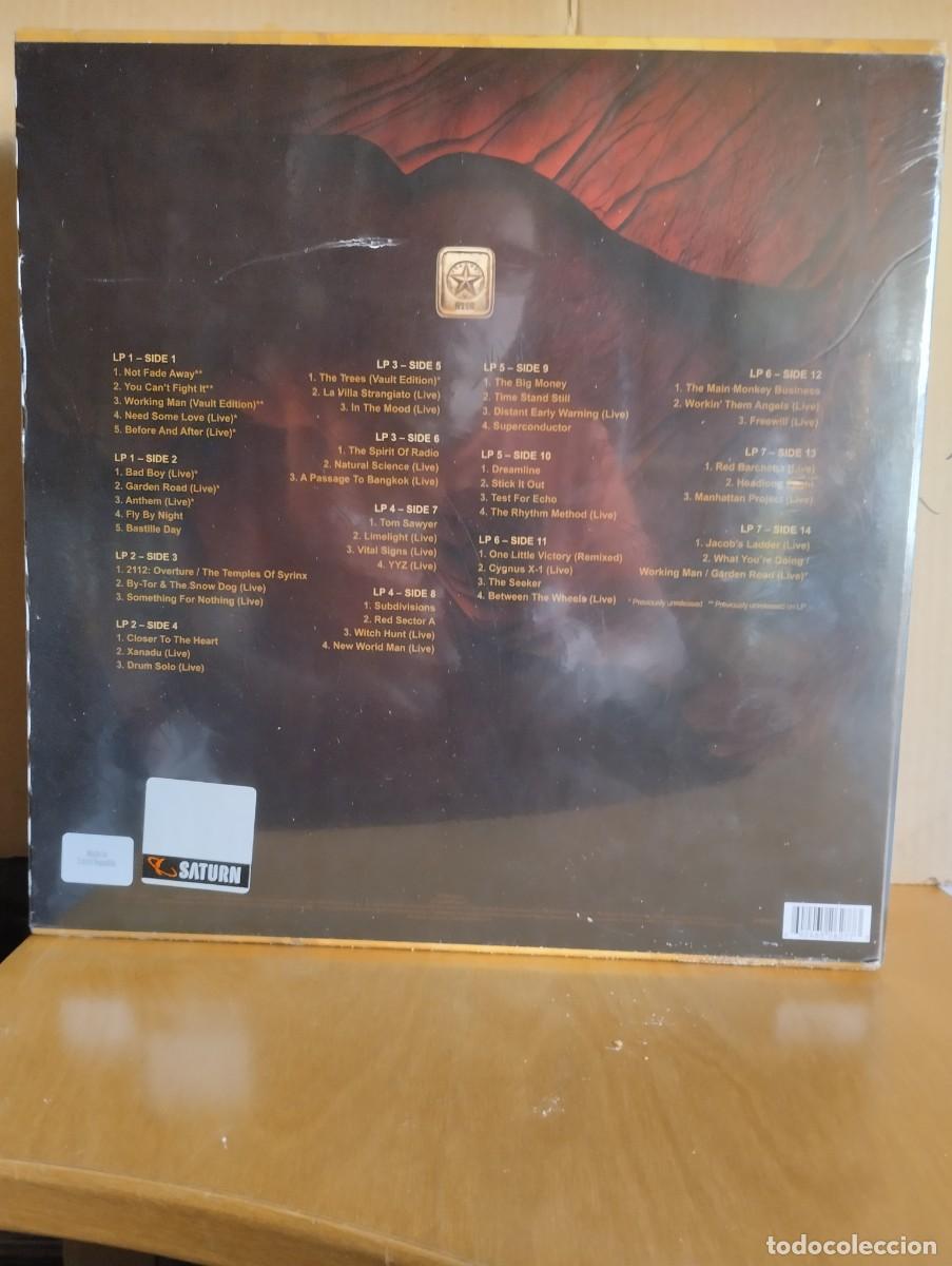 Discos de vinilo: RUSH -------- 50 --- BOX 7 LPS - NUEVO - Foto 2