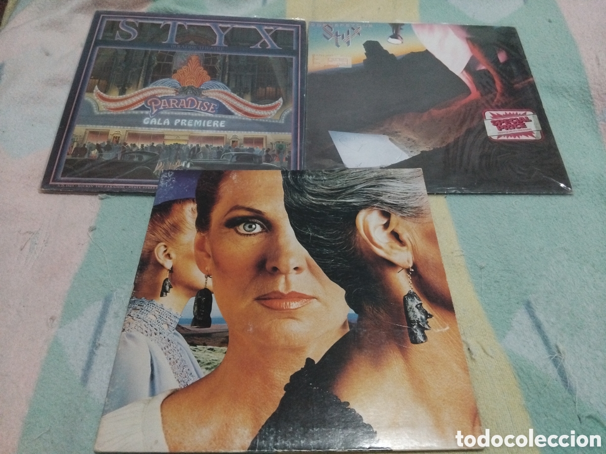 Discos de vinilo: Lote 3 Lps Styx vinilo - Foto 1