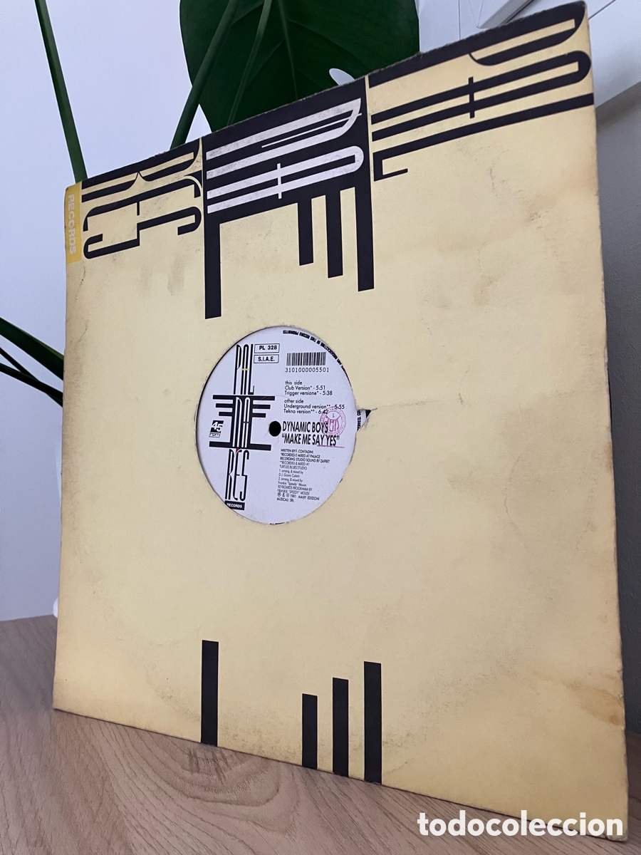 Discos de vinilo: Dynamic Boys - Make Me Say Yes - Foto 2