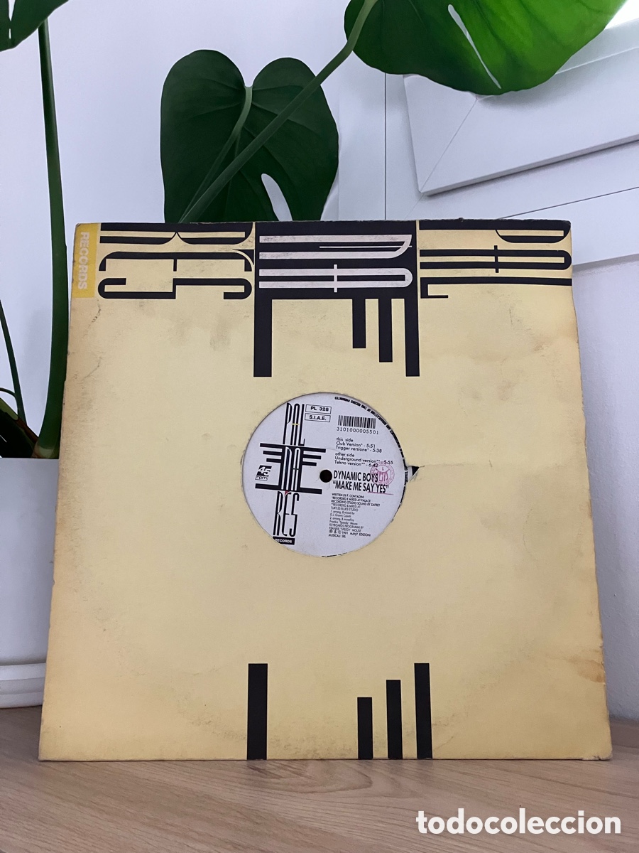 Discos de vinilo: Dynamic Boys - Make Me Say Yes - Foto 1