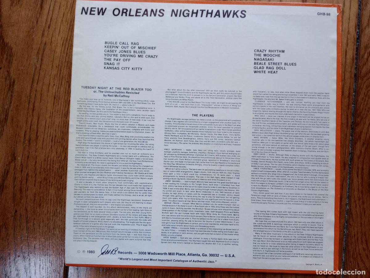 Discos de vinilo: New Orleans Nighthawks - Foto 2