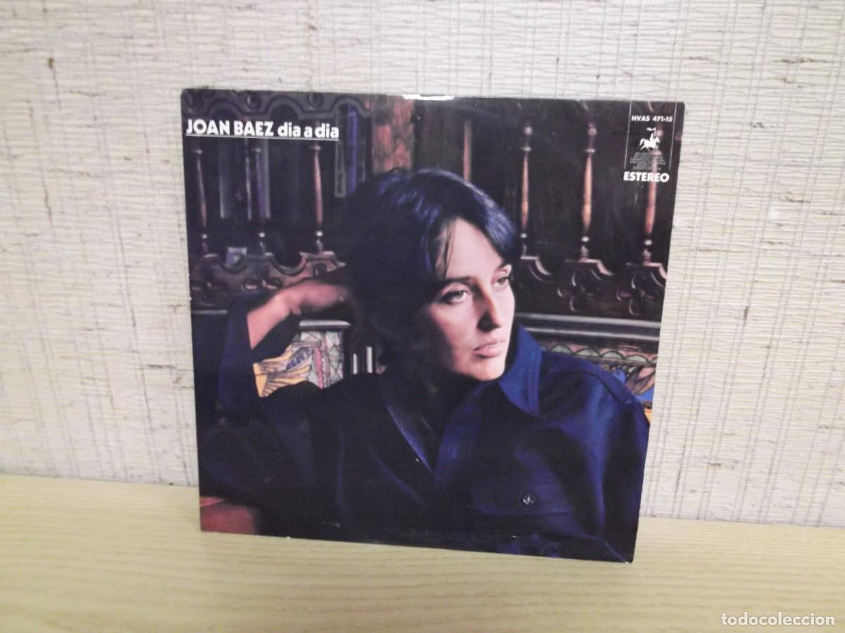 Discos de vinilo: Joan Baez dia a dia LP Hispavox 1970 - Foto 1