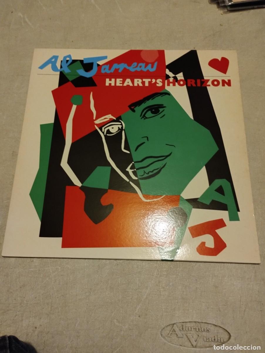 Discos de vinilo: AL JARREAU LP HEARTS HORIZON ESP.1988 - Foto 1