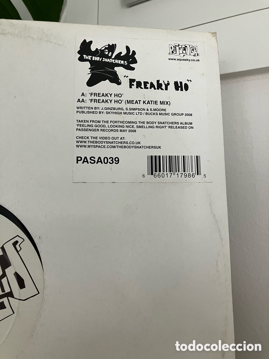 Discos de vinilo: The Body Snatchers Freaky Ho - Foto 3