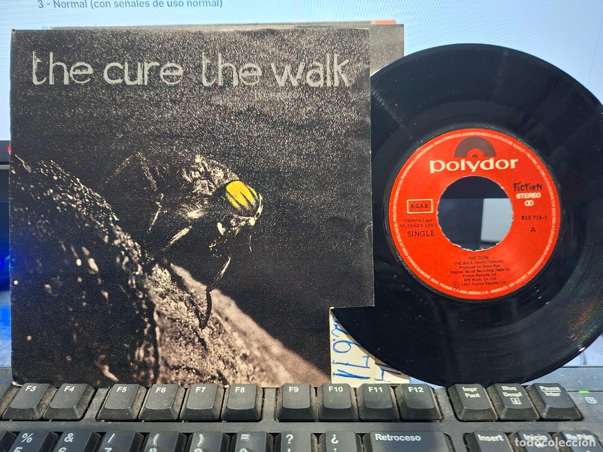 Discos de vinilo: THE CURE - THE WALK - SINGLE DE VINILO - CAJA 47 - Foto 1