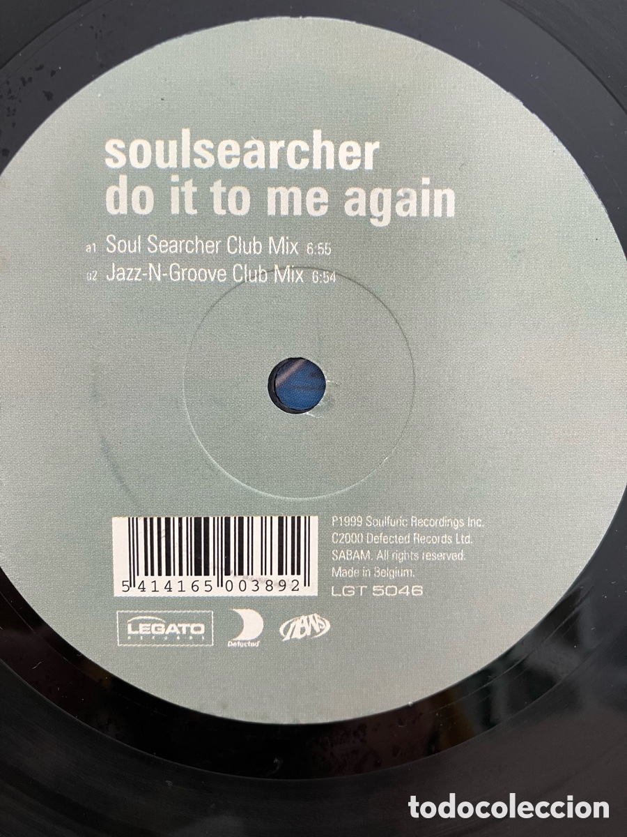 Discos de vinilo: Soulsearcher - Do It To Me Again - Foto 5