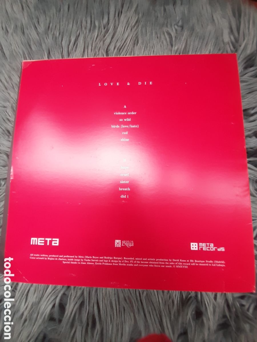 Discos de vinilo: Meta &lrm;&ndash; Love & Die. LP - Foto 2