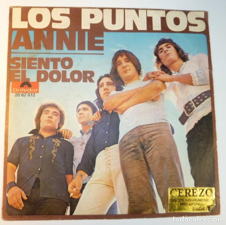 Discos de vinilo: LOS PUNTOS // ANNIE // 1970 // SINGLE - Foto 2