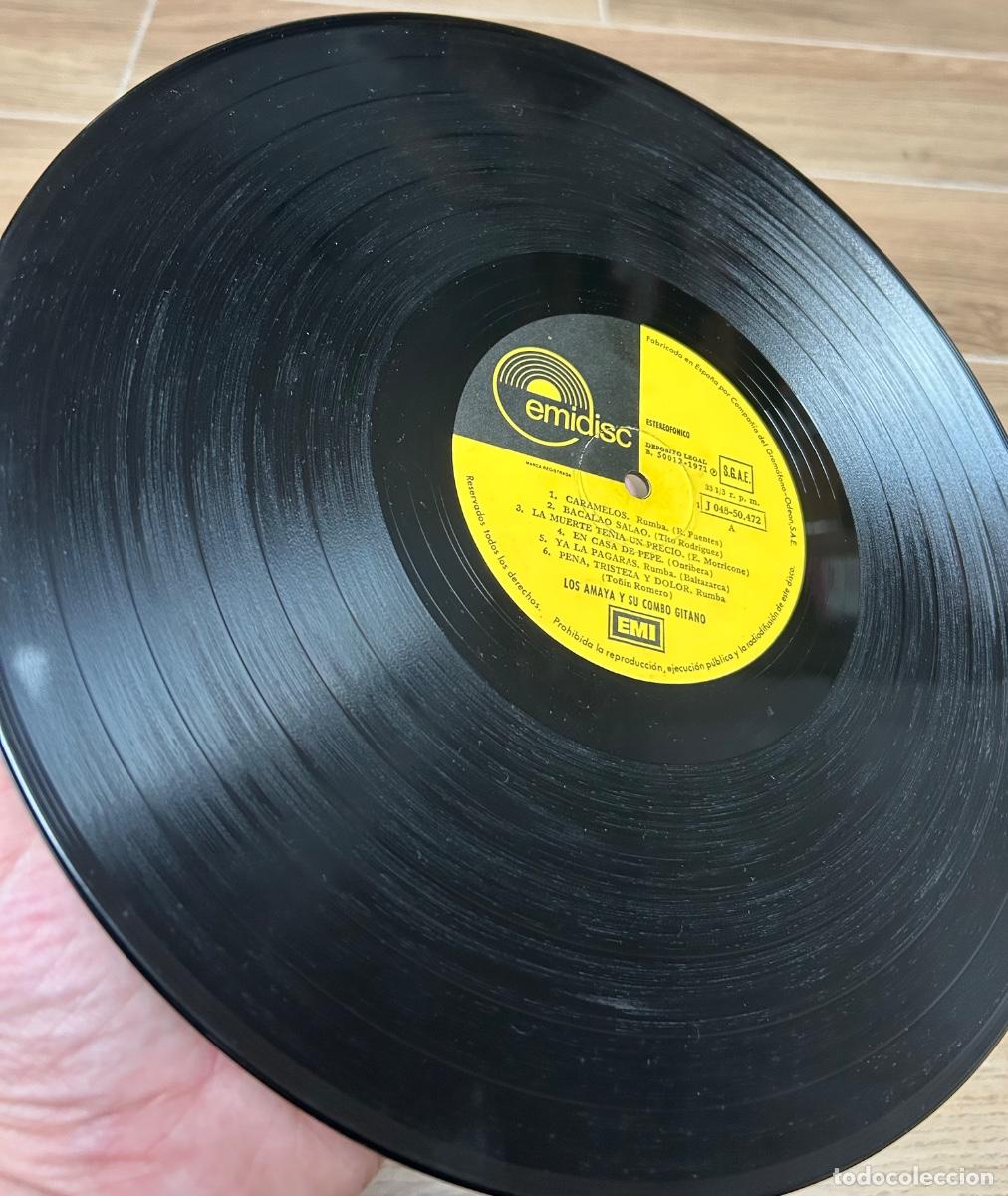 Discos de vinilo: Los amaya y su combo gitano 1971 LP Emidisc - Foto 3