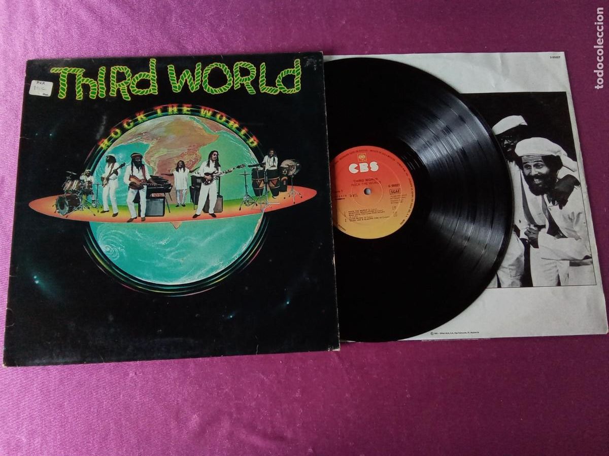 Discos de vinilo: THIRD WORLD - ROCK THE WORLD 1981 LP L3 1 - Foto 1