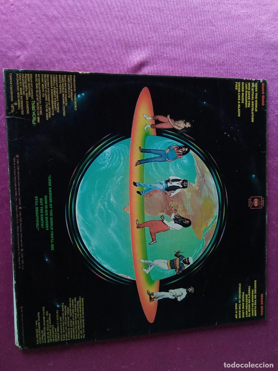 Discos de vinilo: THIRD WORLD - ROCK THE WORLD 1981 LP L3 1 - Foto 2