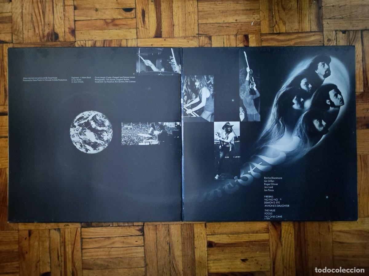 Discos de vinilo: Deep Purple &ndash; Fireball primera edici&oacute;n francesa de 1971 - Foto 3