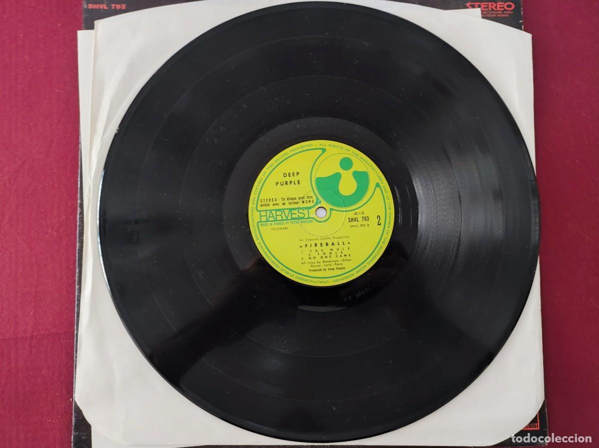 Discos de vinilo: Deep Purple &ndash; Fireball primera edici&oacute;n francesa de 1971 - Foto 6