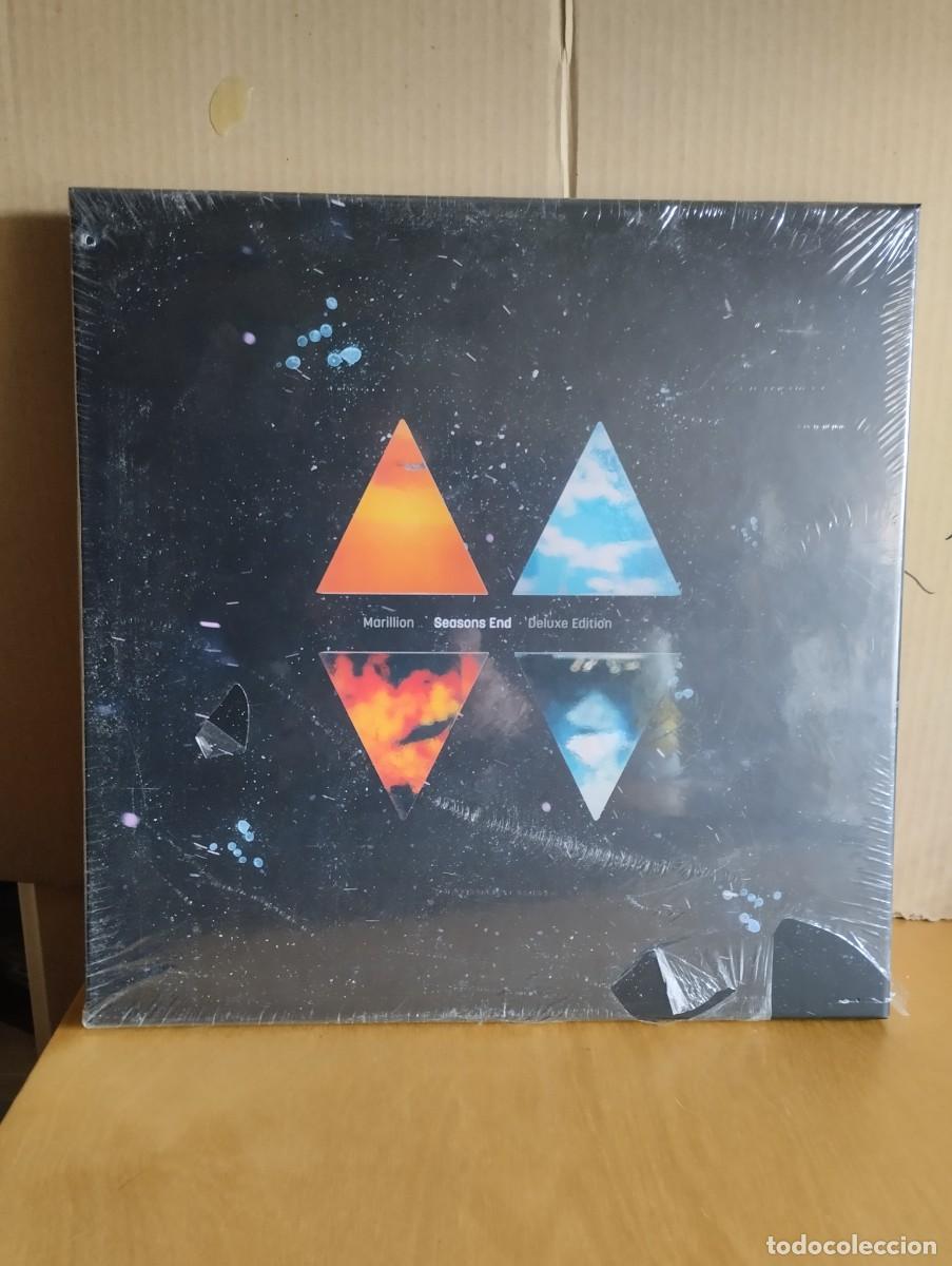 Discos de vinilo: MARILLION ---- SEASONS END -- BOX -- DELUXE EDITION- NUEVO - Foto 1