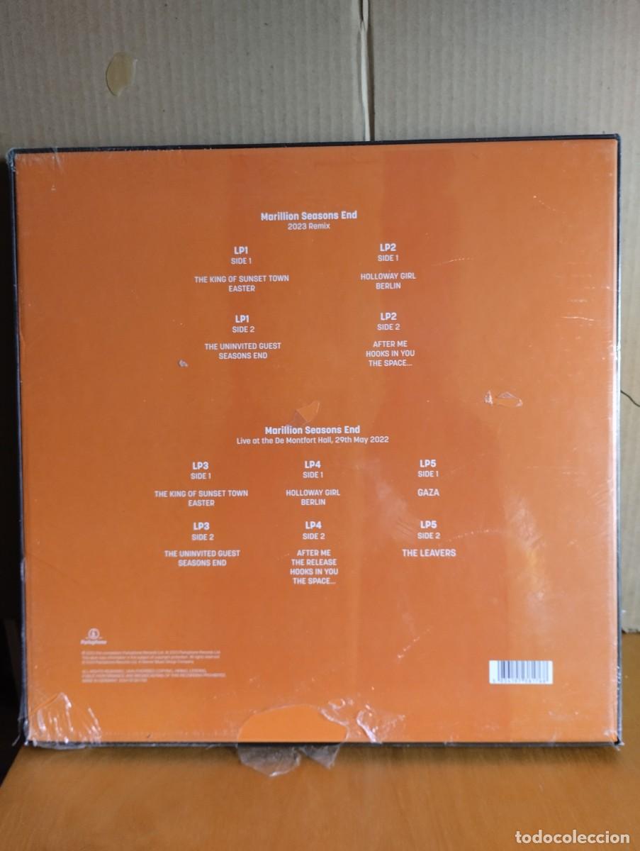 Discos de vinilo: MARILLION ---- SEASONS END -- BOX -- DELUXE EDITION- NUEVO - Foto 2