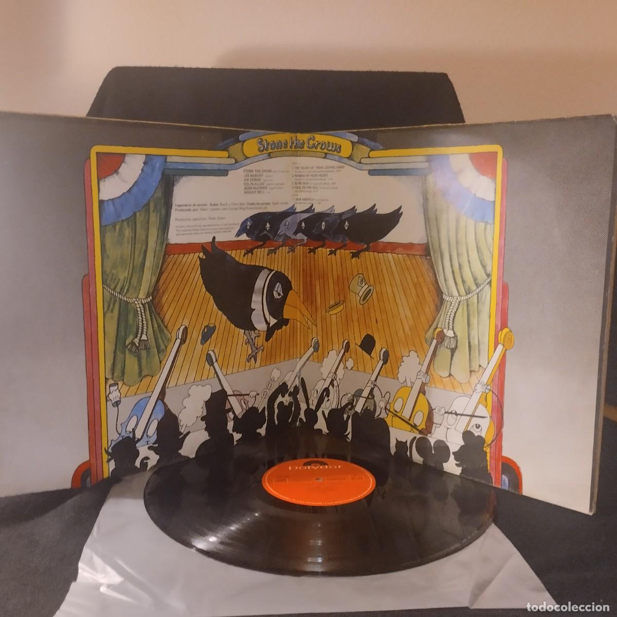 Discos de vinilo: LP Joya Gatefold,Stone The Crows - Stone The Crows ,1970 Espa&ntilde;a - Foto 3