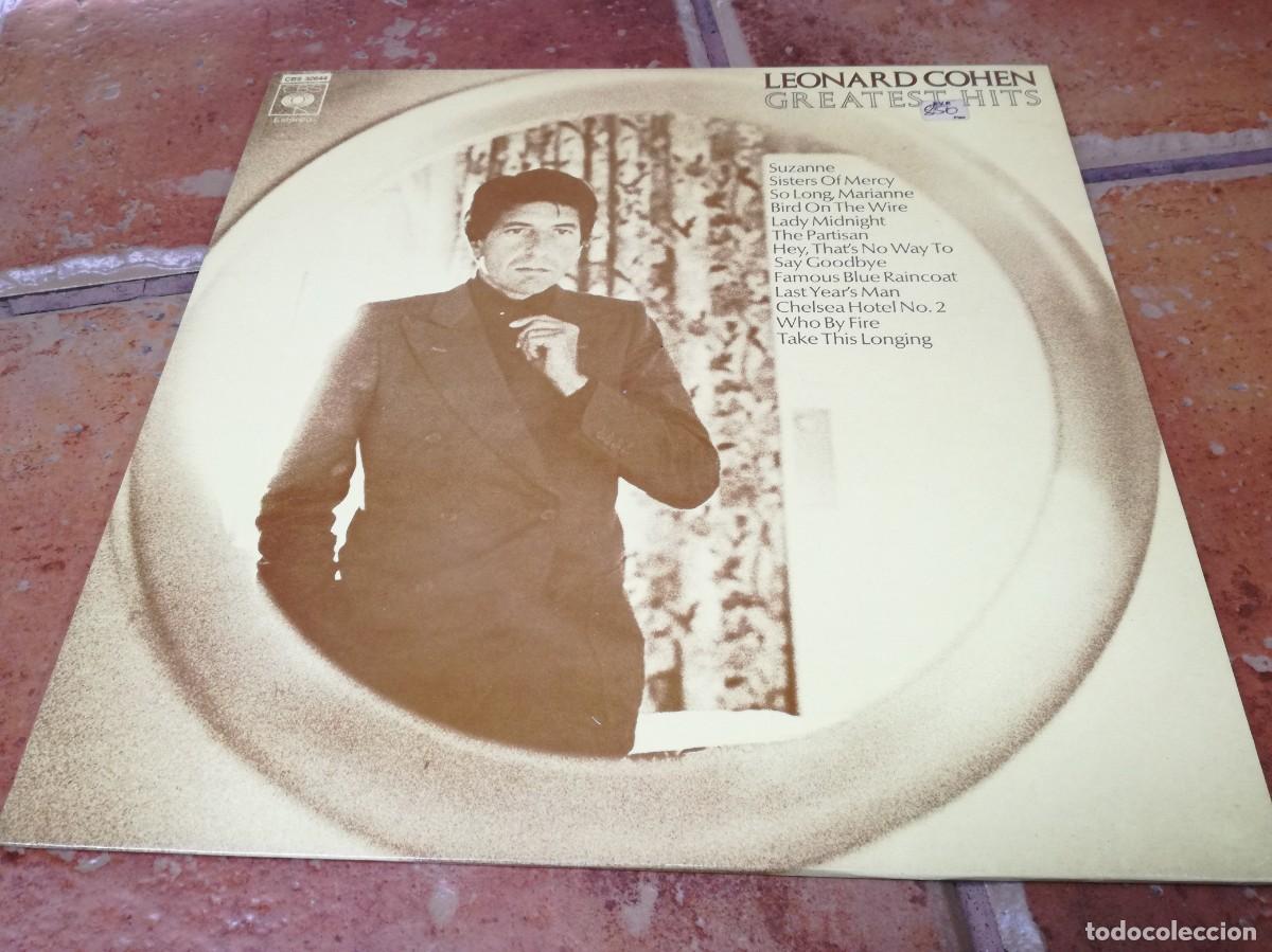 Discos de vinilo: LEONARD COHEN-GREATEST HITS-EDICI&Oacute;N ESPA&Ntilde;OLA - Foto 1