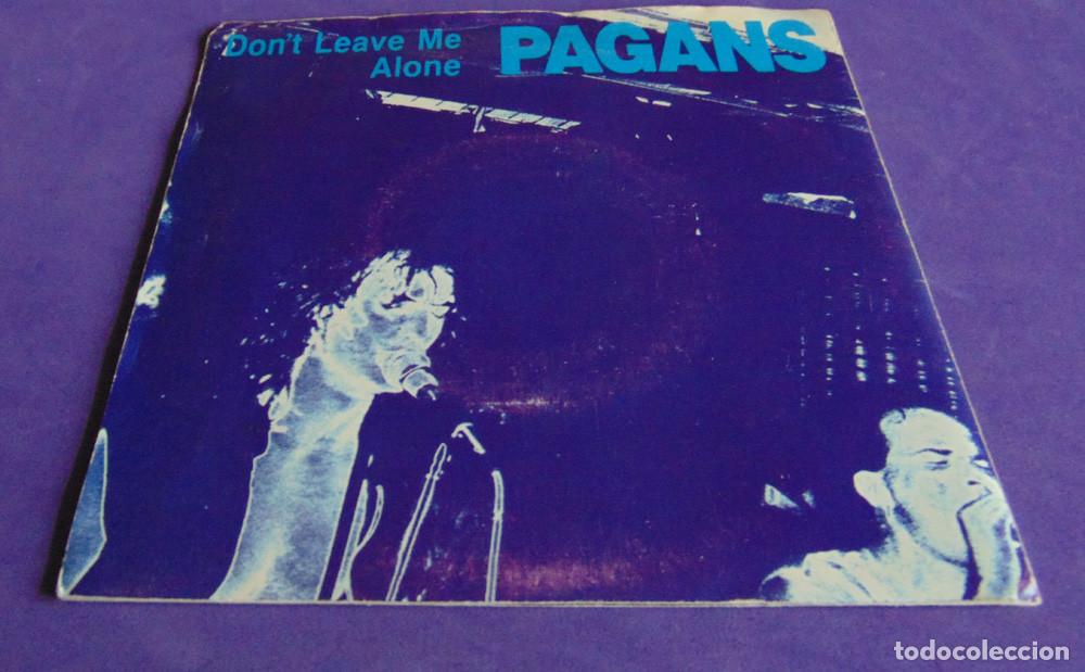 Discos de vinilo: PAGANS &ndash; Dont Leave Me Alone - SINGLE USA 1987 - Foto 2
